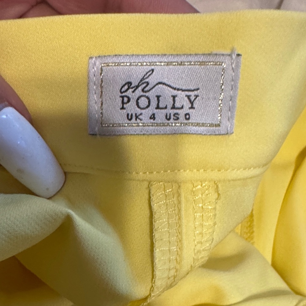 Oh Polly Sunny Yellow Pantsuit - Picture 9 of 11